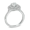 Thumbnail Image 2 of Previously Owned - 1-1/2 CT. T.W. Diamond Double Frame Engagement Ring in 14K White Gold