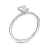 Thumbnail Image 2 of Previously Owned - 1/3 CT. T.W. Diamond Engagement Ring in 14K White Gold