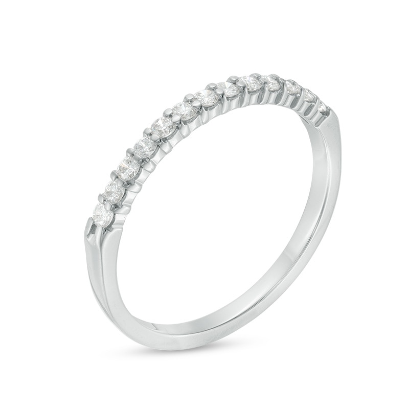 Previously Owned - 1/4 CT. T.W. Diamond Band in 14K White Gold