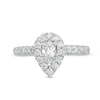 Thumbnail Image 6 of Previously Owned - Love's Destiny by Zales 1 CT. T.W. Pear-Shaped Diamond Engagement Ring in 14K Two-Tone Gold