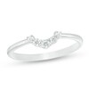 Thumbnail Image 1 of Previously Owned - 1/6 CT. T.W. Diamond Contour Anniversary Band in 14K White Gold