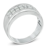 Thumbnail Image 2 of Previously Owned - Men's 1 CT. T.W. Diamond Double Row Ring in 10K White Gold