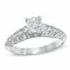 Thumbnail Image 1 of Previously Owned - 5/8 CT. T.W. Diamond Beveled Edge Engagement Ring in 14K White Gold