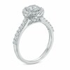 Thumbnail Image 2 of Previously Owned - Celebration Lux® 1 CT. T.W. Diamond Frame Engagement Ring in 14K White Gold (I/SI2)