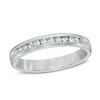 Thumbnail Image 1 of Previously Owned - 1/5 CT. T.W. Diamond Anniversary Band in Sterling Silver