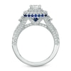 Thumbnail Image 3 of Previously Owned - Vera Wang Love Collection 1-1/3 CT. T.W. Princess-Cut Diamond Engagement Ring in 14K White Gold