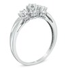 Thumbnail Image 2 of Previously Owned - 1/2 CT. T.W. Diamond Three Stone Engagement Ring in 10K White Gold