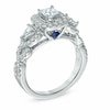 Thumbnail Image 2 of Previously Owned - Vera Wang Love Collection 1-1/2 CT. T.W. Diamond Three Stone Engagement Ring in 14K White Gold