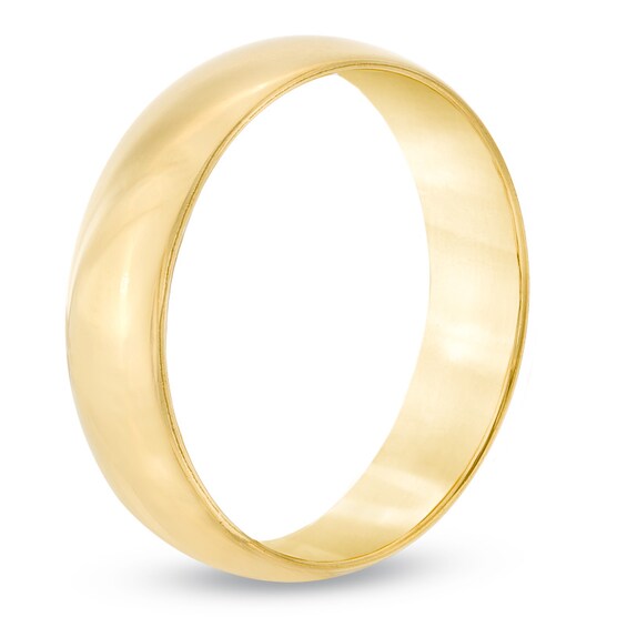 Previously Owned - 6.0mm Comfort Fit Wedding Band in 14K Gold