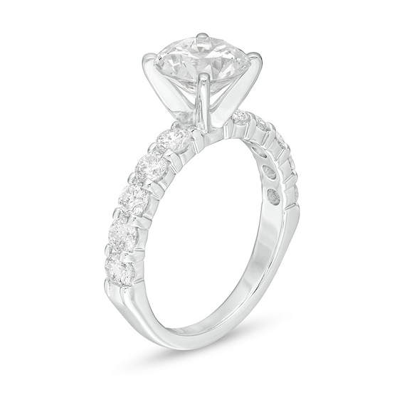 Previously Owned - 3 CT. T.w. Diamond Engagement Ring in 14K White Gold