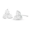 Thumbnail Image 1 of Previously Owned - 1/2 CT. T.W. Diamond Past Present Future® Stud Earrings in 10K White Gold