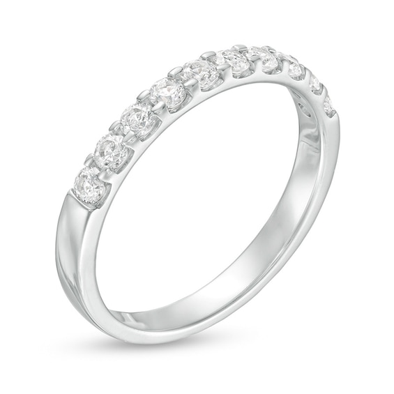 Previously Owned - 1/2 CT. T.w. Diamond Band in 18K White Gold (I/Vs2)
