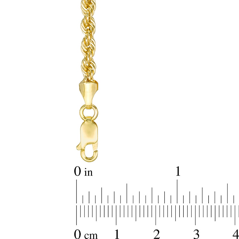Main Image 2 of Previously Owned - 025 Gauge Rope Chain Necklace in 14K Gold - 22"
