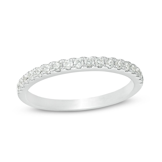 Previously Owned - 1/3 CT. T.w. Diamond Wedding Band in 10K White Gold