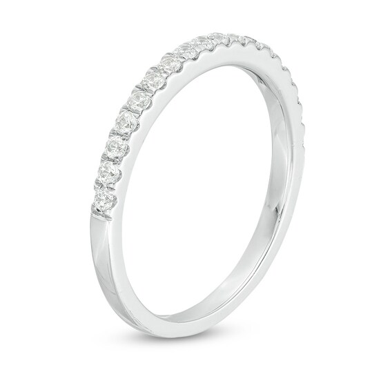 Previously Owned - 1/3 CT. T.w. Diamond Wedding Band in 10K White Gold