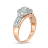 Thumbnail Image 2 of Previously Owned - 1/2 CT. T.W. Diamond Double Cushion Frame Ring in 10K Two-Tone Gold