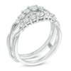 Thumbnail Image 2 of Previously Owned - Celebration Ideal 7/8 CT. T.W. Diamond Solitaire Enhancer in 14K White Gold (I/I1)