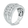 Thumbnail Image 2 of Previously Owned - 2 CT. T.W. Diamond Multi-Row Band in 14K White Gold