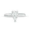 Thumbnail Image 3 of Previously Owned - Vera Wang Love Collection 1-1/8 CT. T.W. Pear-Shaped Diamond Engagement Ring in 14K White Gold