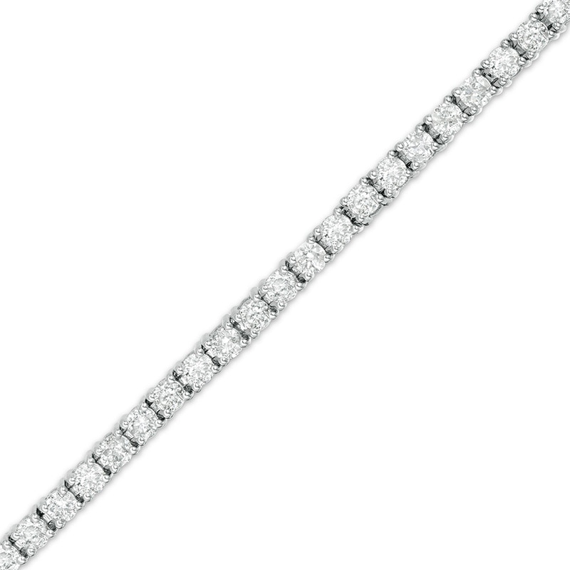 Main Image 1 of Previously Owned - 2 CT. T.W. Diamond Tennis Bracelet in 10K White Gold