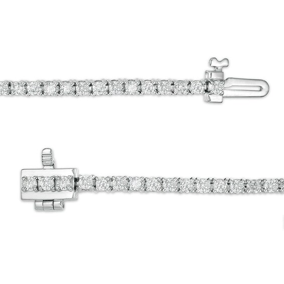 Previously Owned - 2 CT. T.w. Diamond Tennis Bracelet in 10K White Gold