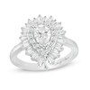 Thumbnail Image 1 of Previously Owned - Marilyn Monroe™ Collection 1-1/2 CT. T.W. Pear-Shaped Diamond Frame Engagement Ring in 14K White Gold