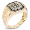 Thumbnail Image 2 of Previously Owned - Men's 3/4 CT. T.W. Enhanced Champagne and White Diamond Ring in 10K Gold