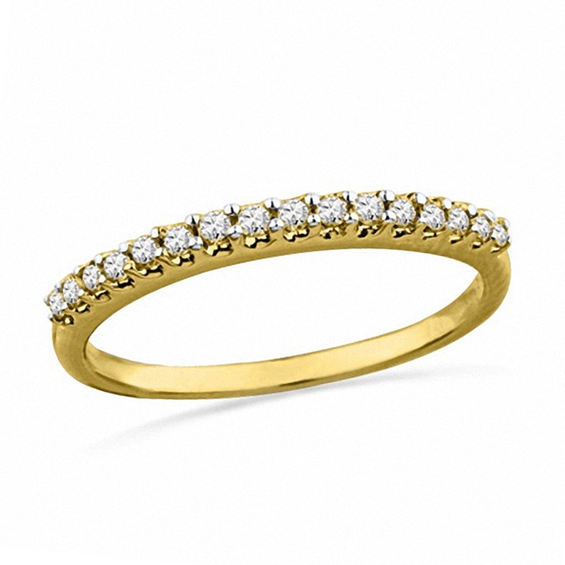 Main Image 1 of Previously Owned - 1/5 CT. T.W. Diamond Anniversary Band in 10K Gold