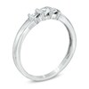 Thumbnail Image 2 of Previously Owned - 1/5 CT. T.W. Diamond Three Stone Promise Ring in 10K White Gold