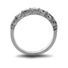 Thumbnail Image 3 of Previously Owned - 3/4 CT. T.W. Diamond Seven Stone Wedding Band in Platinum (H/SI1)
