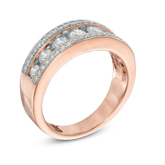 Previously Owned - 1 CT. T.w. Diamond Band in 14K Rose Gold