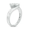 Thumbnail Image 2 of Previously Owned - Ever Us® 5/8 CT. T.W. Two-Stone Diamond Bypass Ring in 14K White Gold