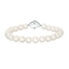 Thumbnail Image 1 of Previously Owned-Vera Wang Love Collection 6.5-7.0mm Freshwater Cultured Pearl  1/15 CT. T.W. Diamond Bracelet