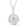Thumbnail Image 2 of Previously Owned-Vera Wang Love Collection 8.0-8.5mm Freshwater Cultured Pearl 1/8 CT.T.W. Diamond Pendant
