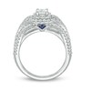 Thumbnail Image 3 of Previously Owned - Vera Wang Love Collection 1-1/3 CT. T.W. Emerald-Cut Diamond Engagement Ring in 14K White Gold