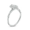 Thumbnail Image 2 of Previously Owned - 1/2 CT. T.W. Marquise Diamond Double Frame Vintage-Style Engagement Ring in 14K White Gold