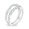 Thumbnail Image 2 of Previously Owned - 1/2 CT. T.W. Diamond Contour Solitaire Enhancer in 14K White Gold