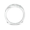 Thumbnail Image 5 of Previously Owned - 1/2 CT. T.W. Diamond Contour Solitaire Enhancer in 14K White Gold
