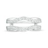 Thumbnail Image 6 of Previously Owned - 1/2 CT. T.W. Diamond Contour Solitaire Enhancer in 14K White Gold