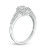 Thumbnail Image 2 of Previously Owned - 1/3 CT. T.W. Composite Diamond Rectangle Frame Ring in 10K White Gold