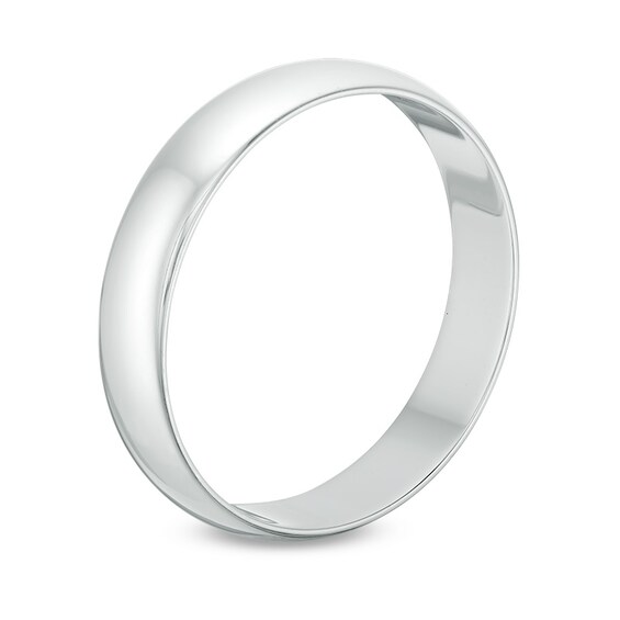 Previously Owned - 4.0mm Wedding Band in 14K White Gold