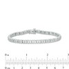Thumbnail Image 4 of Previously Owned - 1/4 CT. T.W. Diamond Tennis Bracelet in Sterling Silver - 7.25"