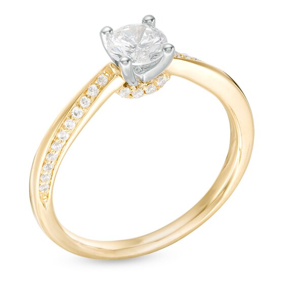 Previously Owned - 5/8 CT. T.w. Diamond Engagement Ring in 14K Gold