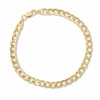 Thumbnail Image 2 of Previously Owned - Men's Curb Chain Necklace and Bracelet Set in 10K Gold