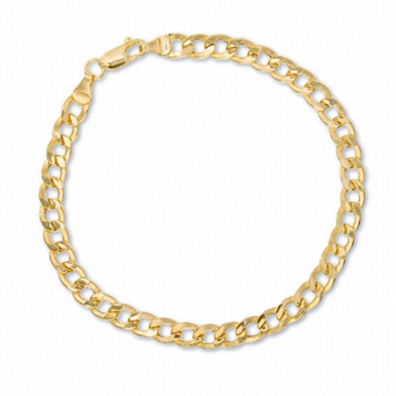 Previously Owned - Men's Curb Chain Necklace and Bracelet Set in 10K Gold