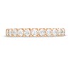 Thumbnail Image 4 of Previously Owned - 5/8 CT. T.W. Diamond Anniversary Band in 10K Rose Gold