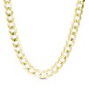Thumbnail Image 1 of Previously Owned - Made in Italy Men's 7.0mm Curb Chain Necklace in 10K Gold - 24"