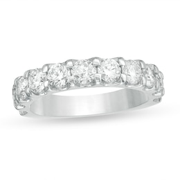 Previously Owned - 2 CT. T.W. Diamond Anniversary Band in 10K White Gold