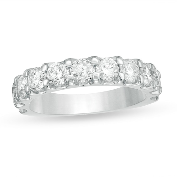 Previously Owned - 2 CT. T.w. Diamond Anniversary Band in 10K White Gold
