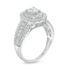 Thumbnail Image 3 of Previously Owned - 1 CT. T.W. Diamond Double Oval Frame Vintage-Style Engagement Ring in 10K White Gold